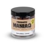 Mikbaits Boilies ManiaQ NutraKRILL rozpustné / Boilies / 24mm / 250ml (MC0116)