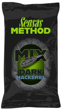 Sensas Method Mix 1kg - Dark Mackerel,Sensas Method Mix 1kg - Dark Mackerel