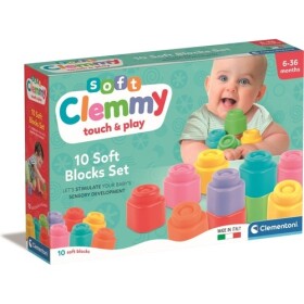Soft Clemmy Sada 10 měkkých kostek