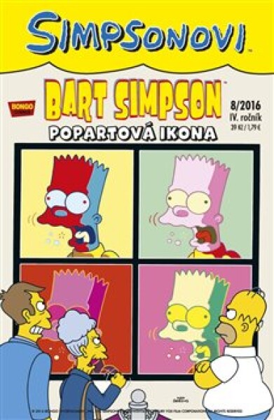 Bart Simpson 8/2016: Popartová ikona Groening