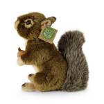 Plyšová veverka s oříškem 20 cm ECO-FRIENDLY