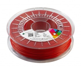 FLEX filament rubínově červený 1,75 mm Smartfil 93A Cívka: 0,75 kg