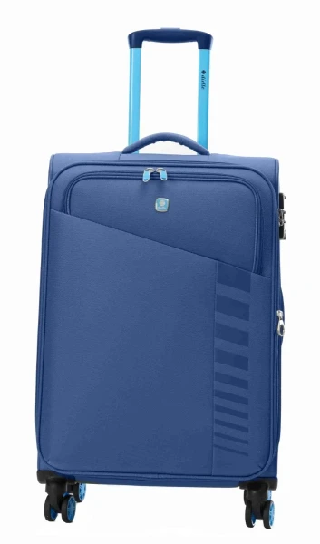 Cestovní kufr Dielle Race 4W M 30-67-05 modrá 76 L