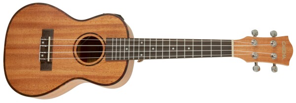 Cascha HH 2035E Concert Mahogany Ukulele Set EQ