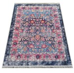 DumDekorace Moderní koberec do obývacího pokoje s orientálním vzorem Šířka: 160 cm | Délka: 220 cm