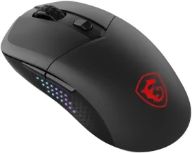 MSI Versa 300 Elite Wireless černá / Herní optická myš / 26000 DPI / 6 tlačítek / USB / BT / RGB (S12-4301290-CLA)
