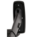 Kancelářská židle, potah bordó látka a černá síťovina MESH, houpací mech.