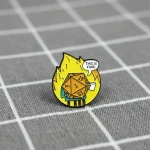 Pinarna.cz D&D kostka - “This is fine“ / „To je v pohodě“