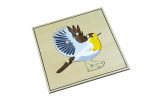 Moyo Montessori Moyo Montessori Puzzle s kostrou - pták