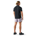 Pánské merino polo tričko SMARTWOOL Men's Active Mesh Polo, Black velikost: M