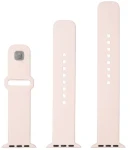 FIXED Set silikonových řemínků Silicone Sporty Strap pro Apple Watch 38/40/41mm růžový