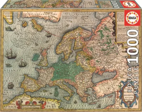 EDUCA Puzzle Mapa Evropy