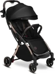 LIONELO Kočárek sportovní Julie One Black Gold (LO-JULIE ONE BLACK GOLD)