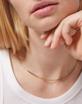 ENAMEL Copenhagen Necklace, Box Chain 1,45 mm 925S/GP