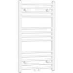 CERANO Koupelnový radiátor Benito - středové připojení 50mm/boční - 265 W - bílá lesklá - 700x450 mm