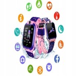 Izoxis Hodinky dětské Smart watch Q12 růžové LBS lokátor