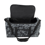 Fitness taška Black/Grey Camo Semiline 33 cm 60 cm 30 cm