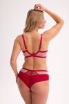 Podprsenka Gaia BS 1274 Frida soft balconette red-mokka 90D