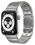 LAUT Links 2 stříbrná / Řemínek / pro Apple Watch 44-49 mm (L_AWL_L2_SL)