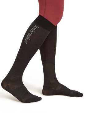 Dámské merino městské ponožky ICEBREAKER Wmns Snow Liner OTC, Black/Ether/Graphite velikost: 35-37 (S)