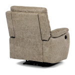 TV a relaxační křeslo s elektrickým ovládáním, potah lanýžová látka v dekoru vintage, 1 motor 240V