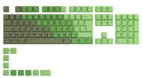 Glorious vyměnitelné klávesy GPBT DE Olive / 115 ks / DE layout / Cherry MX(+) (GLO-KC-GPBT-O-DE)