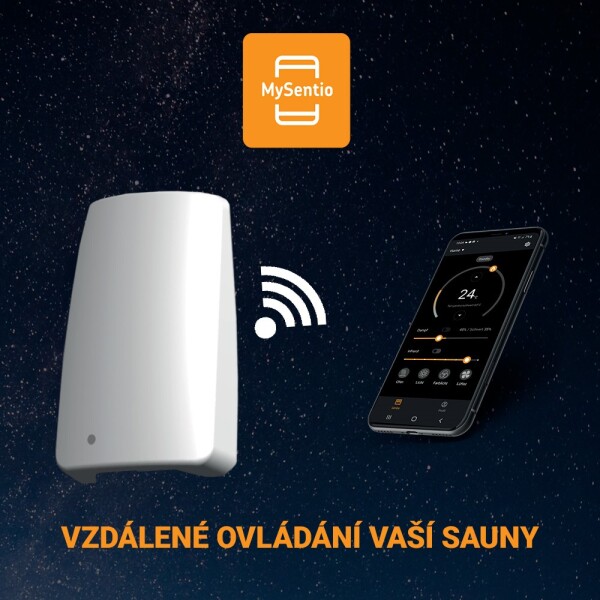 SET pro vzdálené ovládání sauny MySentio WIFI CFSSTC812L