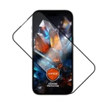 Tvrzené sklo pro Ultra odolné tvrzené sklo Fixed Armor Anti-dust aplikátorem Ar vrstvou pro Apple iPhone 14 pro černé