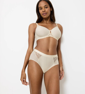 Dámská podprsenka Wild Azalea Florale W01 - BROWN - sv. béžová 00RB - TRIUMPH BROWN 75C