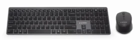 Gembird KBS-ECLIPSE-M500 / bezdrátový set myš+klávesnice / US layout / černá (KBS-ECLIPSE-M500)