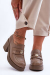 Polobotky na podpatku model 183950 Step in style 38