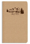 Notes A5 kraft Hory