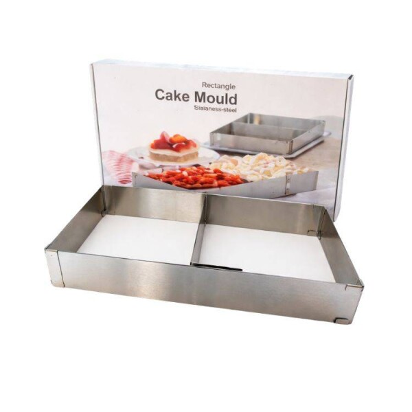 Dortisimo Nastavitelný ráfek čtverec a obdélník (18 - 35 x 28 - 53 cm (výška 5 cm)