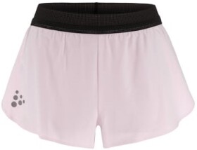Craft W Šortky PRO Hypervent Split 2 růžová - Běžecké šortky CRAFT PRO Hypervent Split 2 - růžová Velikost textilu: XL