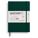 Monthly Planner & Notebook 2026 Composition (B5) 16 Months Forest Green