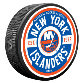 Mustang Puk New York Islanders NHL Gear Textured Puck