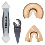 Einhell 49708750 / Příslušenství pro multifunkční nářadí (4 ks) / obklady a dlažba / Starlock (49708750)