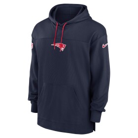 Nike Pánská mikina New England Patriots NFL 2024 On-Field Sideline Jersey Hoodie Velikost: S