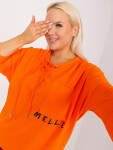 Oranžová halenka JEDNA VELIKOST