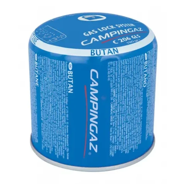 CAMPINGAZ C206 GLS / Plynová kartuše / 190 g plynu / propichovací / Gas Lock System (3000005771)