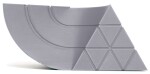 PLA filament stříbrný 1,75 mm Smartfil 1 kg