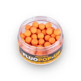 Mikbaits Mini Fluo Boilies Krill / Plovoucí boilies / 10 mm / 100 ml (MC0131)