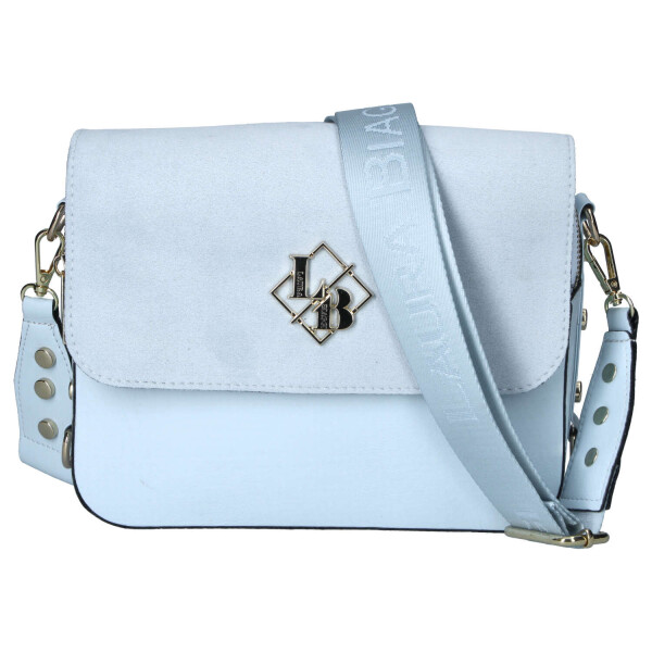 Moderní dámská koženková crossbody kabelka LB Eva, modrá