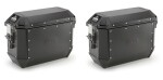 Ala36Bpack2 pravý + levý kufr Givi Trekker Alaska celohliníkový černý (boční), objem 2x36 ltr.