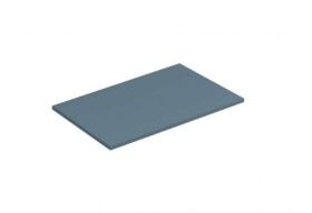 KLUDI - Icos Deska pod umyvadlo 80x50 cm, matná petrolejová 50T80O3