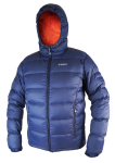 Pánská péřová bunda Warmpeace Jacket Crux navy/mandarine