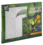 Diamantové malování tukan 40x50cm - Craft Creative