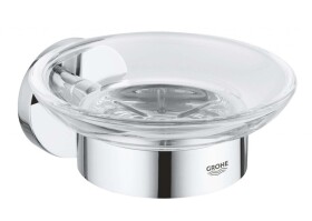 GROHE - QuickFix Start Mýdlenka s držákem, sklo/chrom 41193000