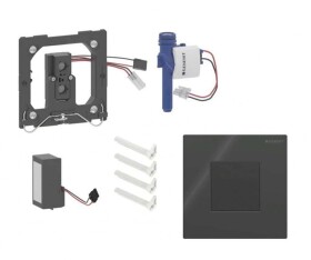 GEBERIT - Elektronické ovládání splachování pisoárů typ 01, síťové napájení, Bluetooth, černá 116.093.DW.1