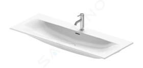 DURAVIT - Viu Umyvadlo 1230x490 mm, s 1 otvorem pro baterii, alpská bílá 2344120000